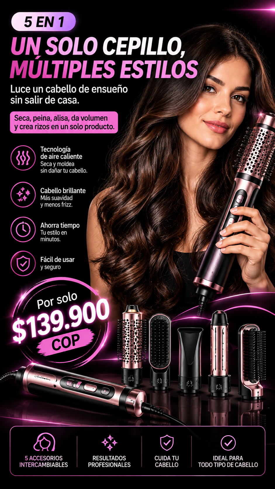 Cansada de lidiar con tu Cabello | Encuentra una solución Práctica y Eficiente en poco Tiempo.